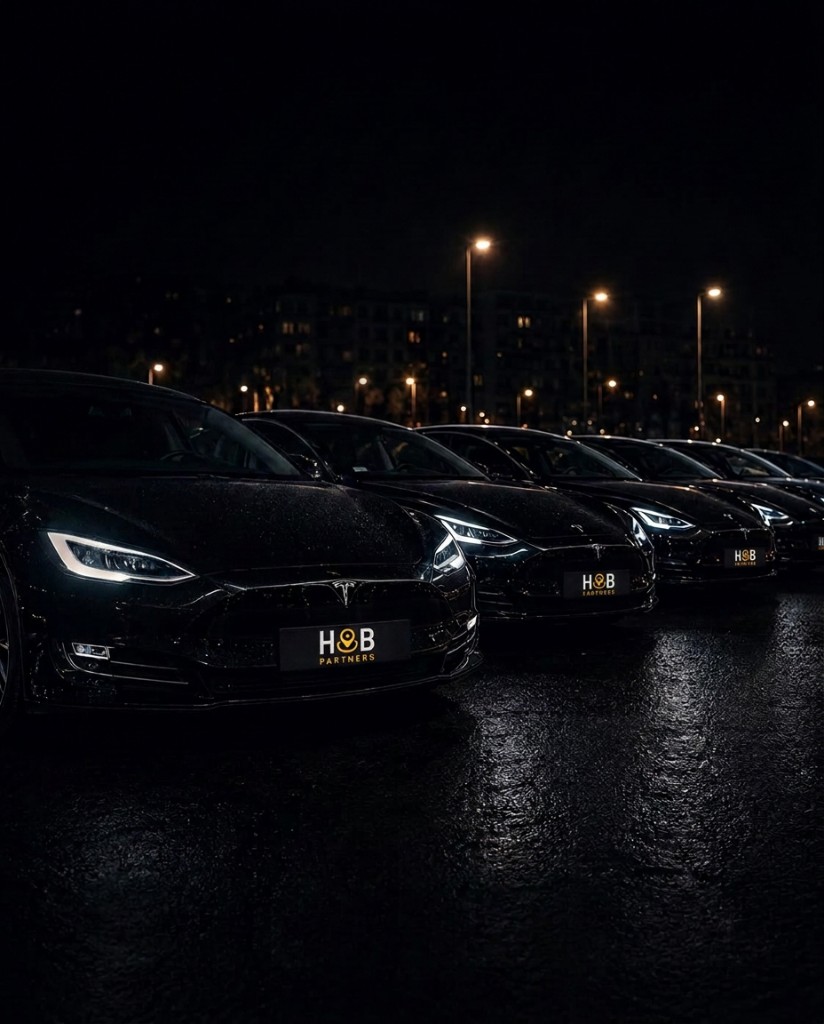 Найбільший парк Tesla у Кraкові